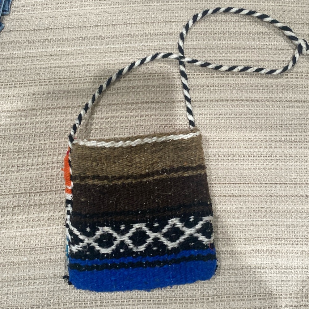 Super cute crocheted purse